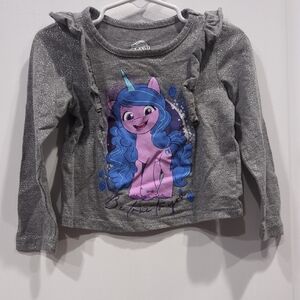 My Little Pony Gray and Pink Long Sleeve Tees